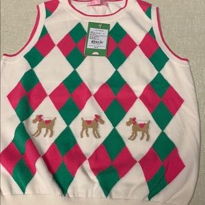 Girls vest lily pulitzer